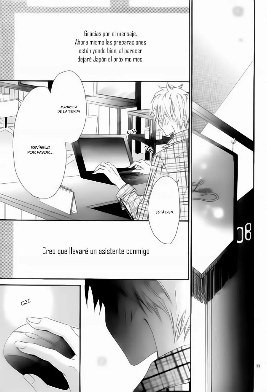 Aitsu to Kanojo to Mahou no Te capítulo 10 página 34