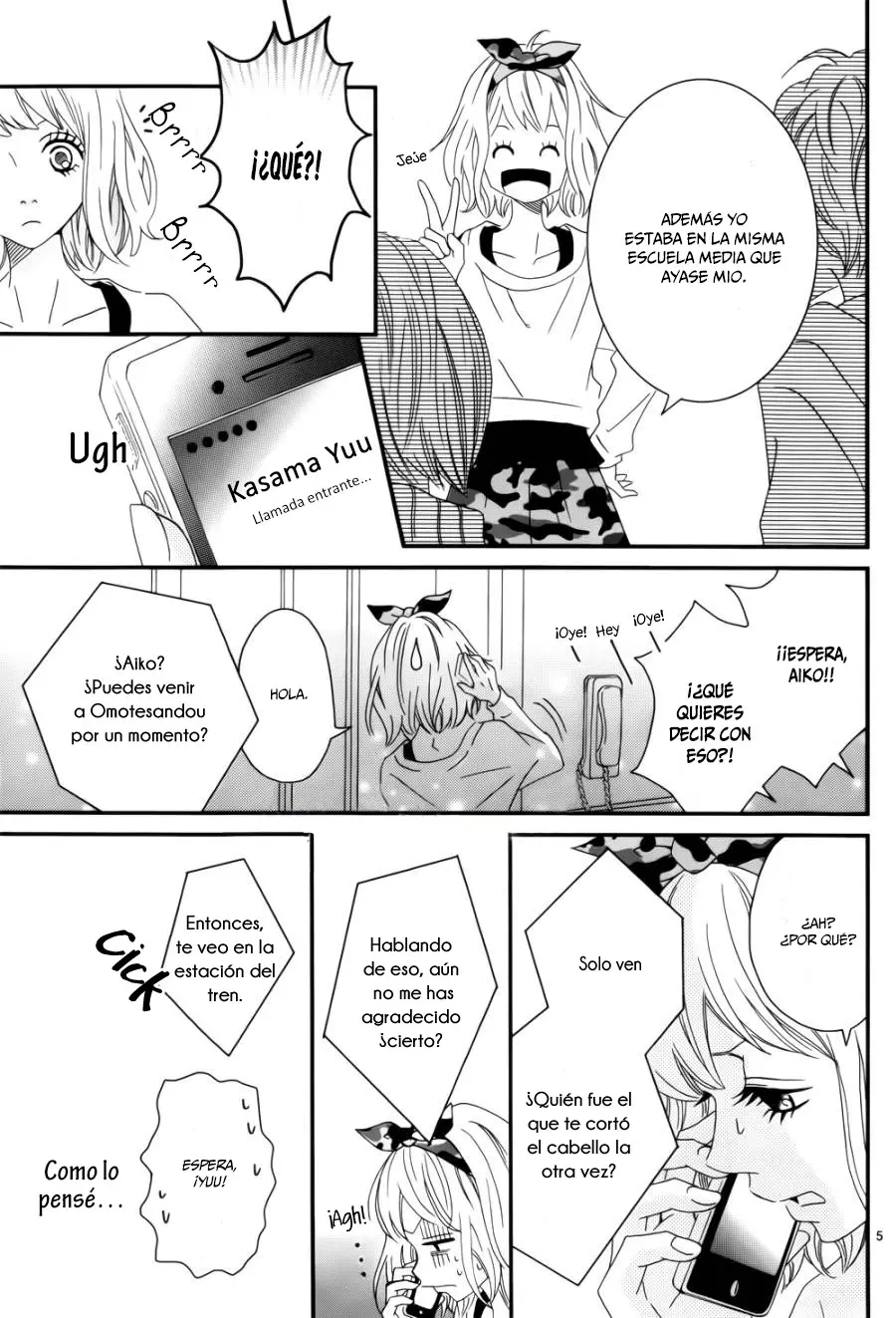 Aitsu to Kanojo to Mahou no Te capítulo 2 página 7