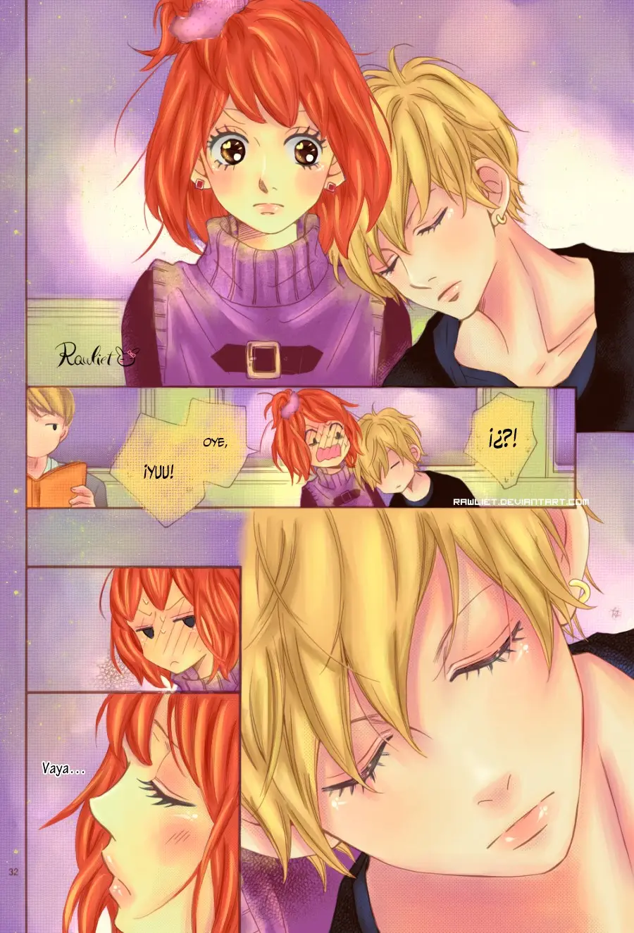 Aitsu to Kanojo to Mahou no Te capítulo 2 página 34