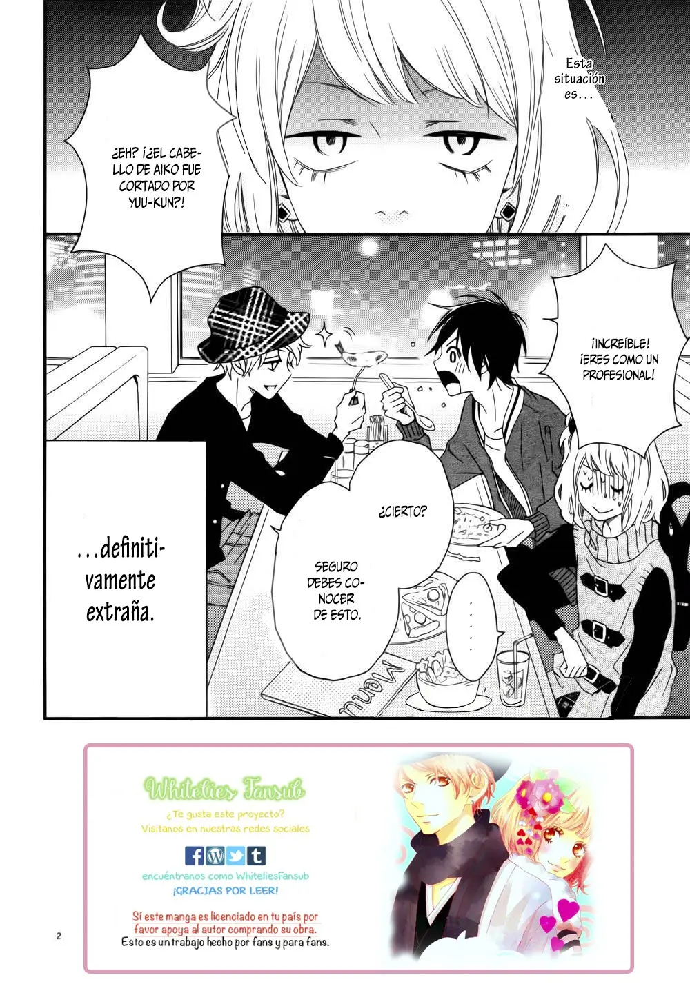 Aitsu to Kanojo to Mahou no Te capítulo 3 página 4