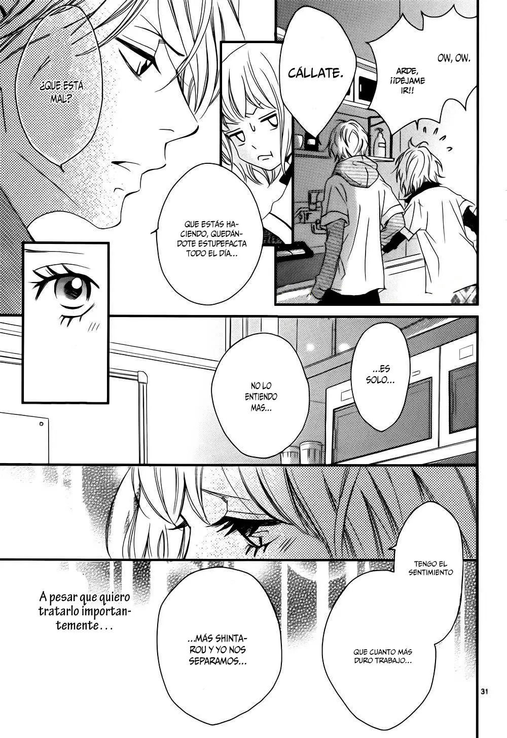 Aitsu to Kanojo to Mahou no Te capítulo 3 página 34