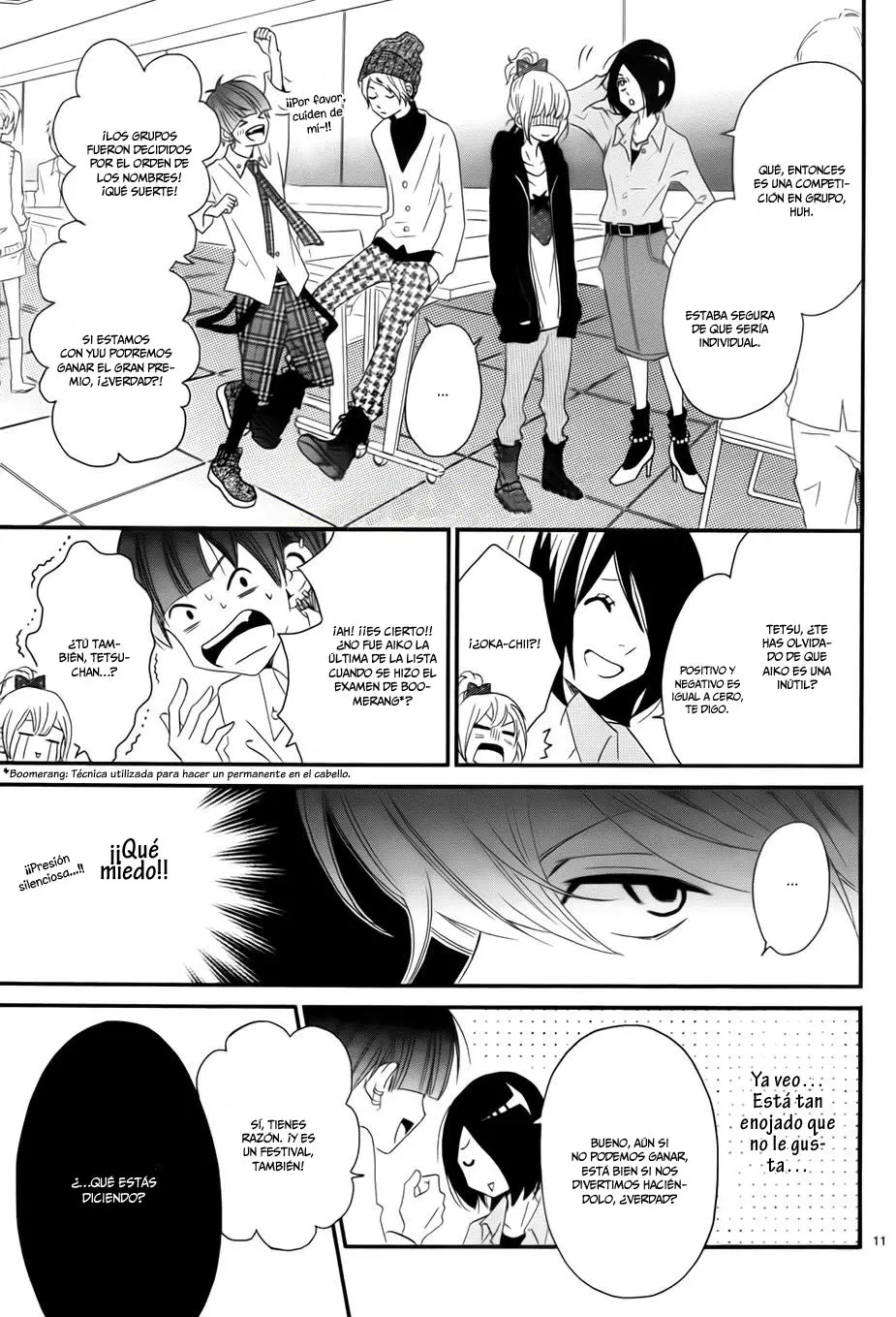 Aitsu to Kanojo to Mahou no Te capítulo 4 página 12