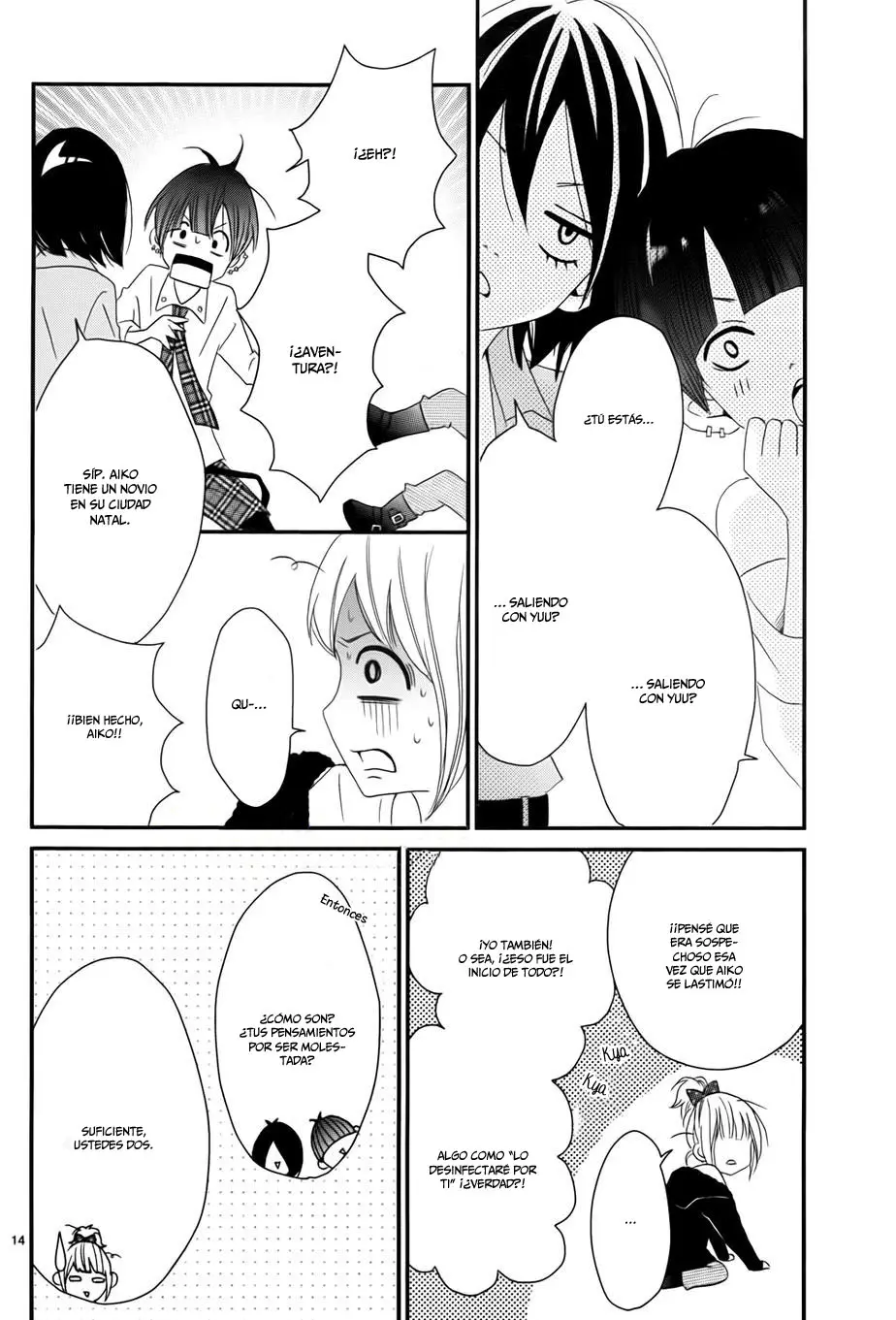 Aitsu to Kanojo to Mahou no Te capítulo 4 página 15