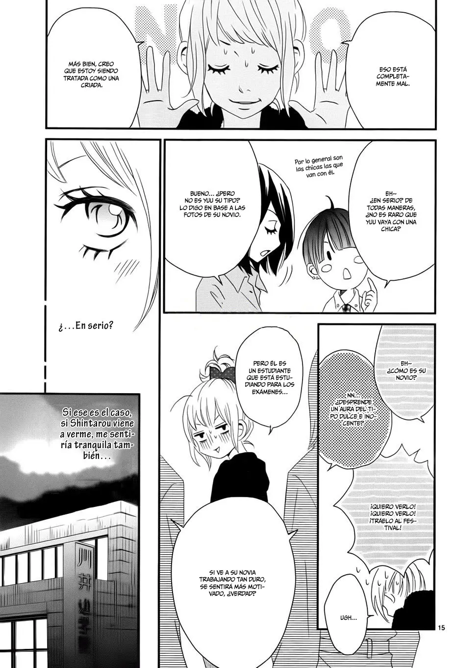 Aitsu to Kanojo to Mahou no Te capítulo 4 página 16