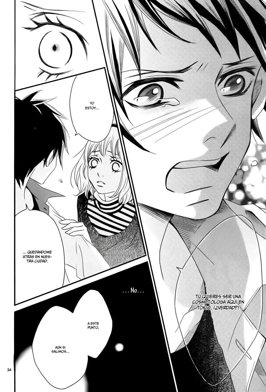 Aitsu to Kanojo to Mahou no Te capítulo 4 página 35