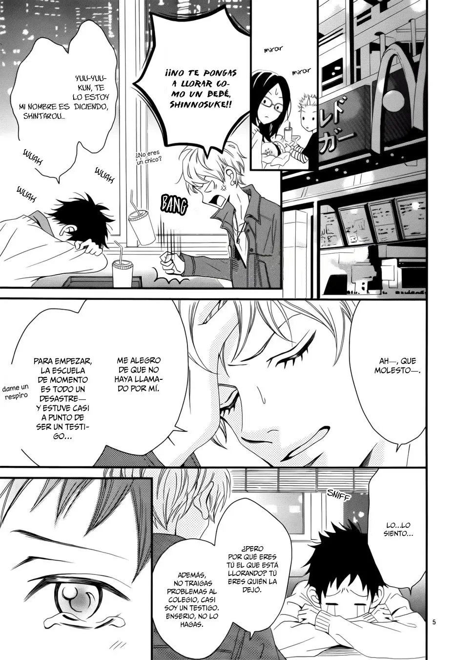 Aitsu to Kanojo to Mahou no Te capítulo 5 página 8