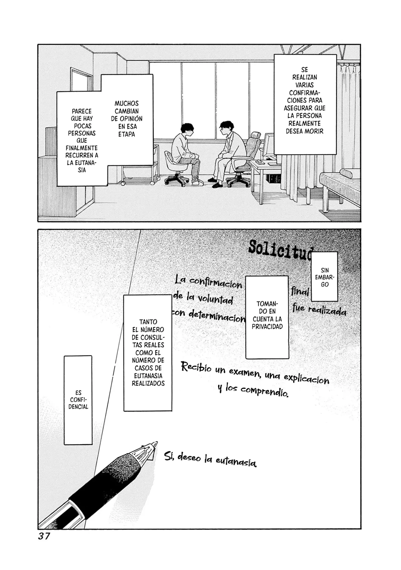 Aizawa Koharu tiene prisa por morir capítulo 2 página 4