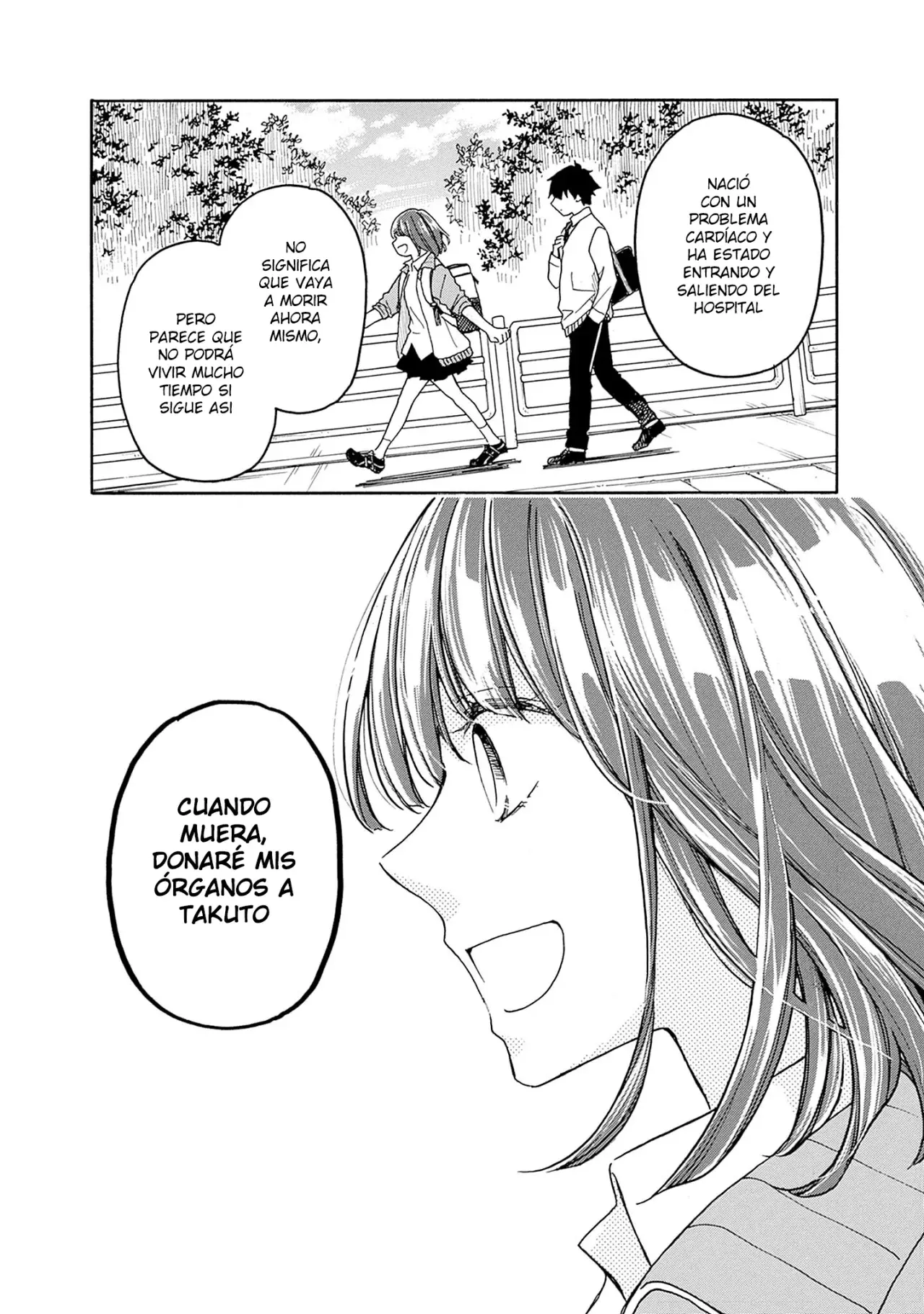 Aizawa Koharu tiene prisa por morir capítulo 2 página 9