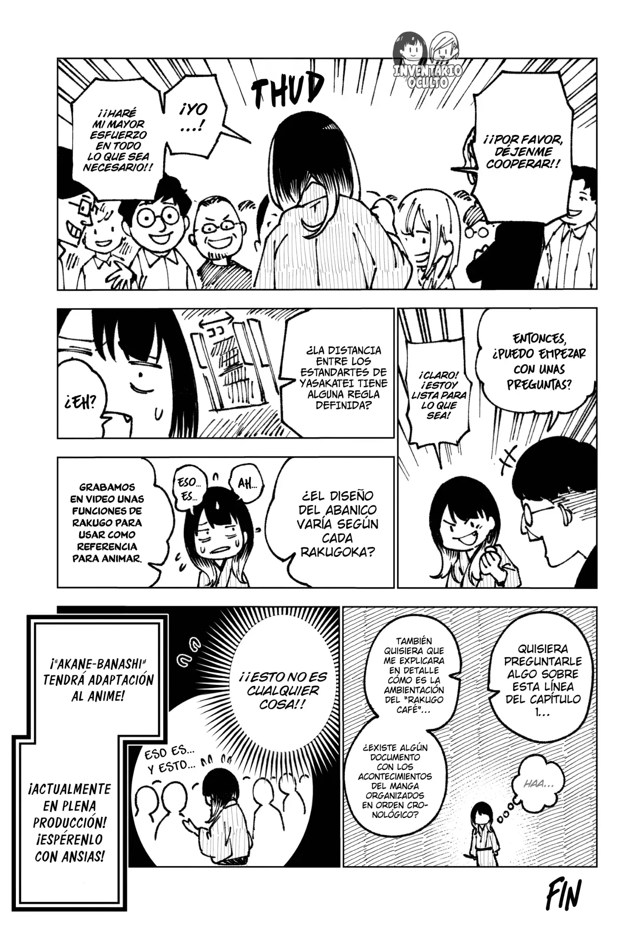 Akane-banashi capítulo 170.5 página 10