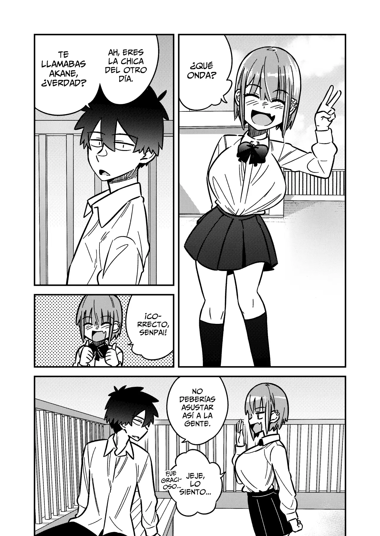 ¡Akane-Chan Y Haru-Senpai! capítulo 2 página 4
