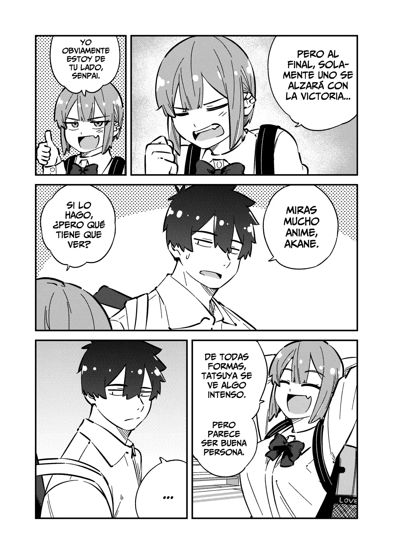 ¡Akane-Chan Y Haru-Senpai! capítulo 6 página 5