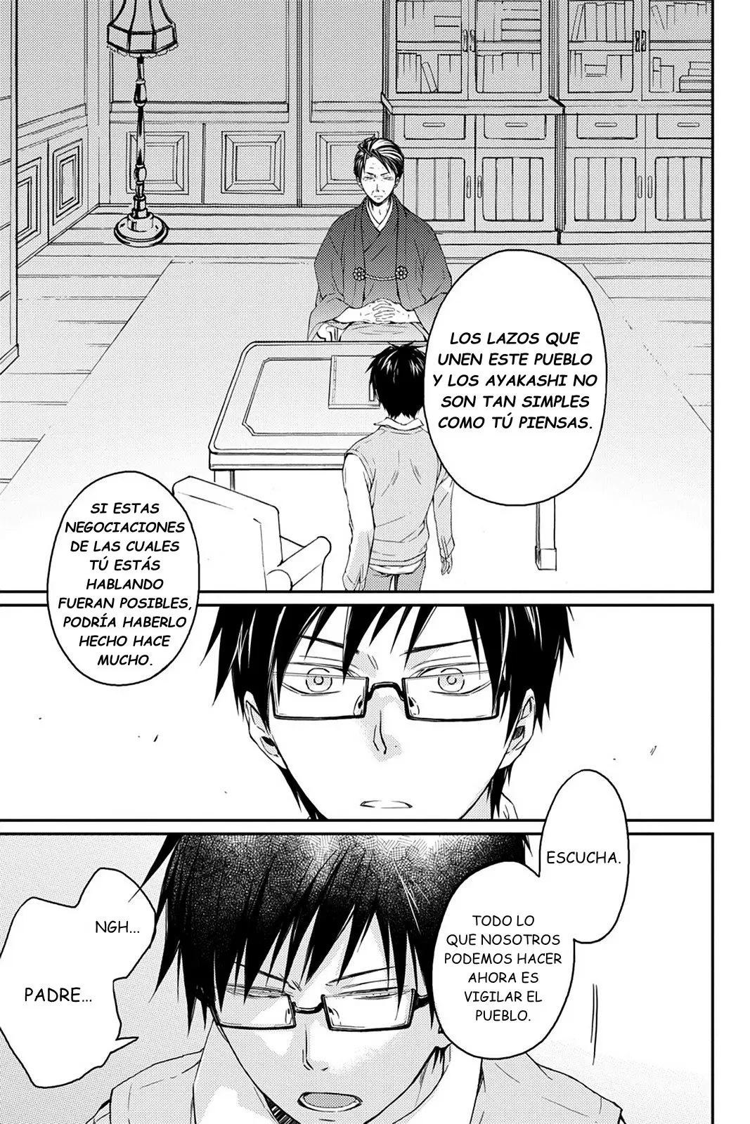 Akaya Akashiya Ayakashi No capítulo 18 página 9