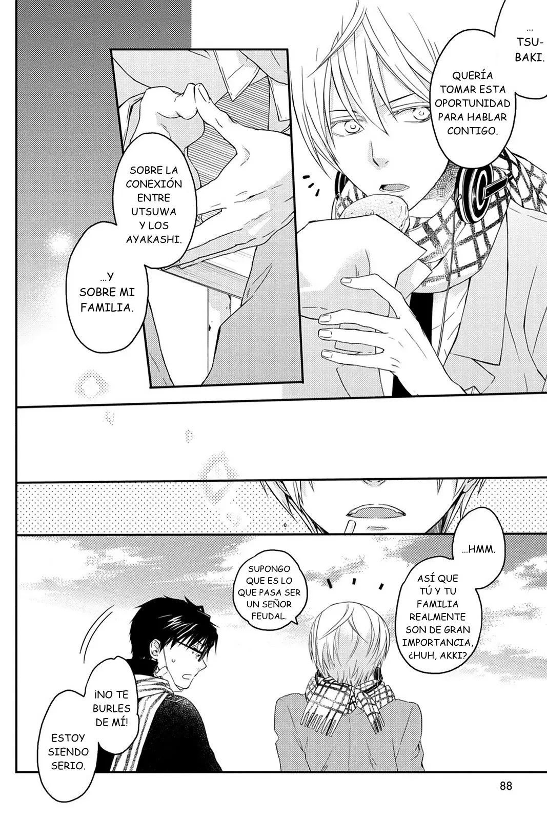 Akaya Akashiya Ayakashi No capítulo 18 página 22
