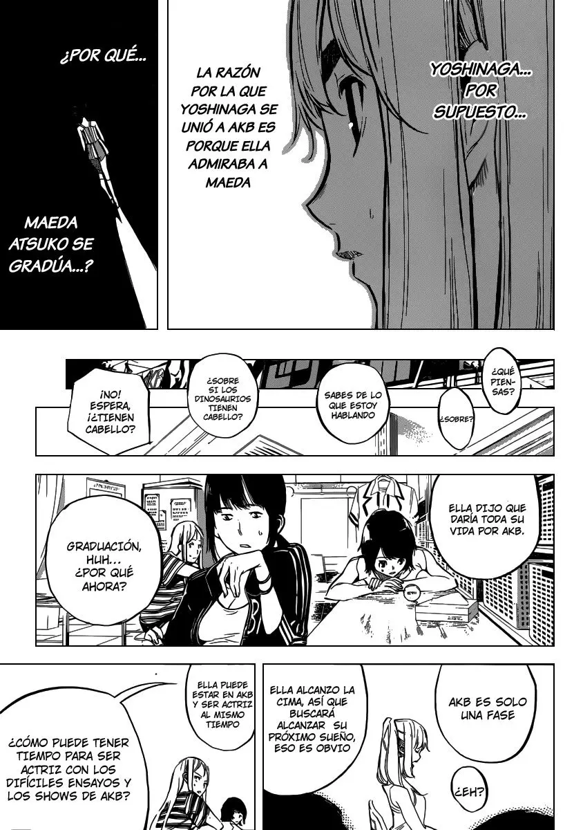 AKB49 Renai Kinshi Jourei capítulo 101 página 4