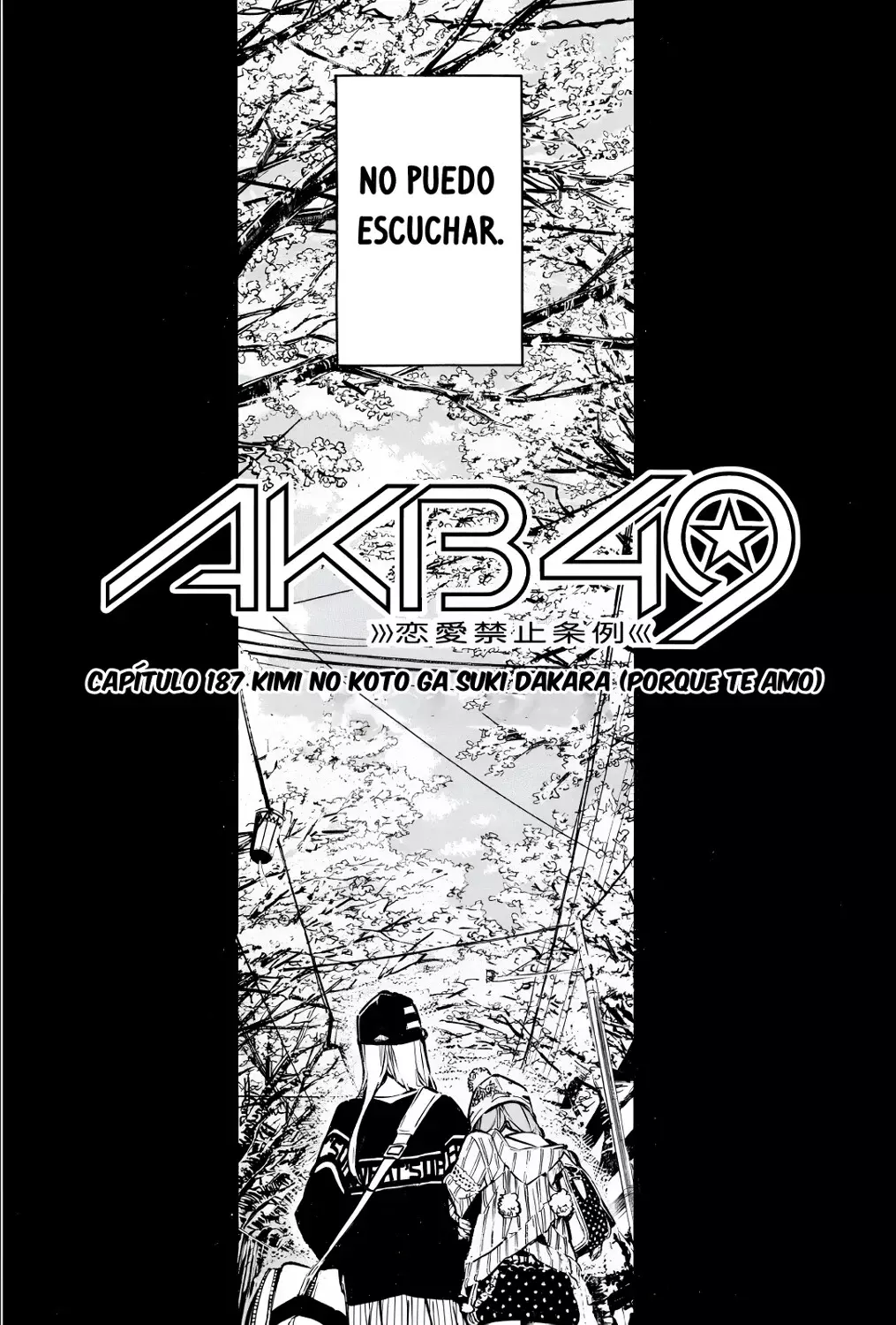 AKB49 Renai Kinshi Jourei capítulo 187 página 6