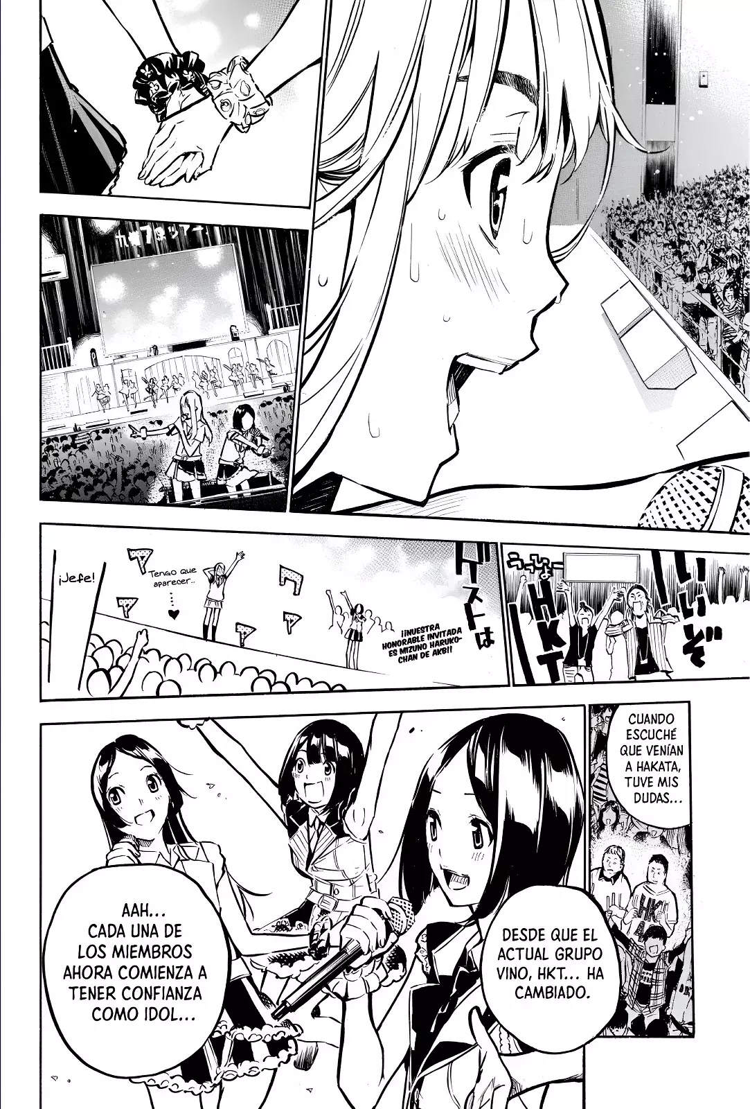 AKB49 Renai Kinshi Jourei capítulo 190 página 7