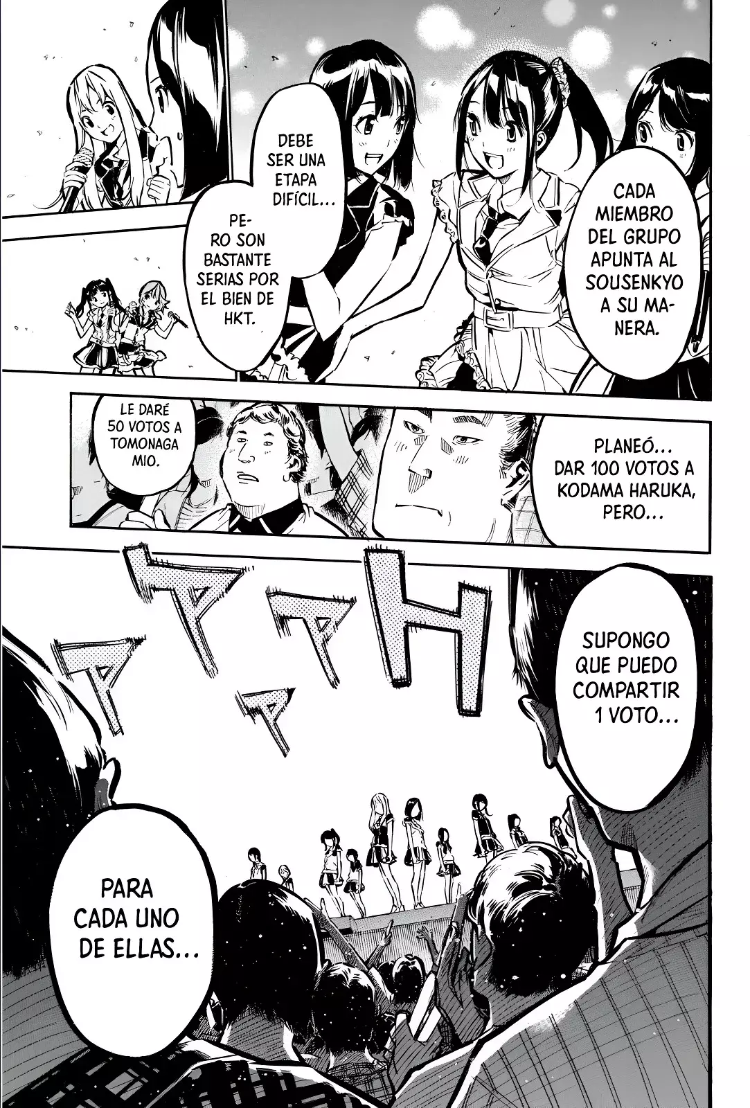 AKB49 Renai Kinshi Jourei capítulo 190 página 8