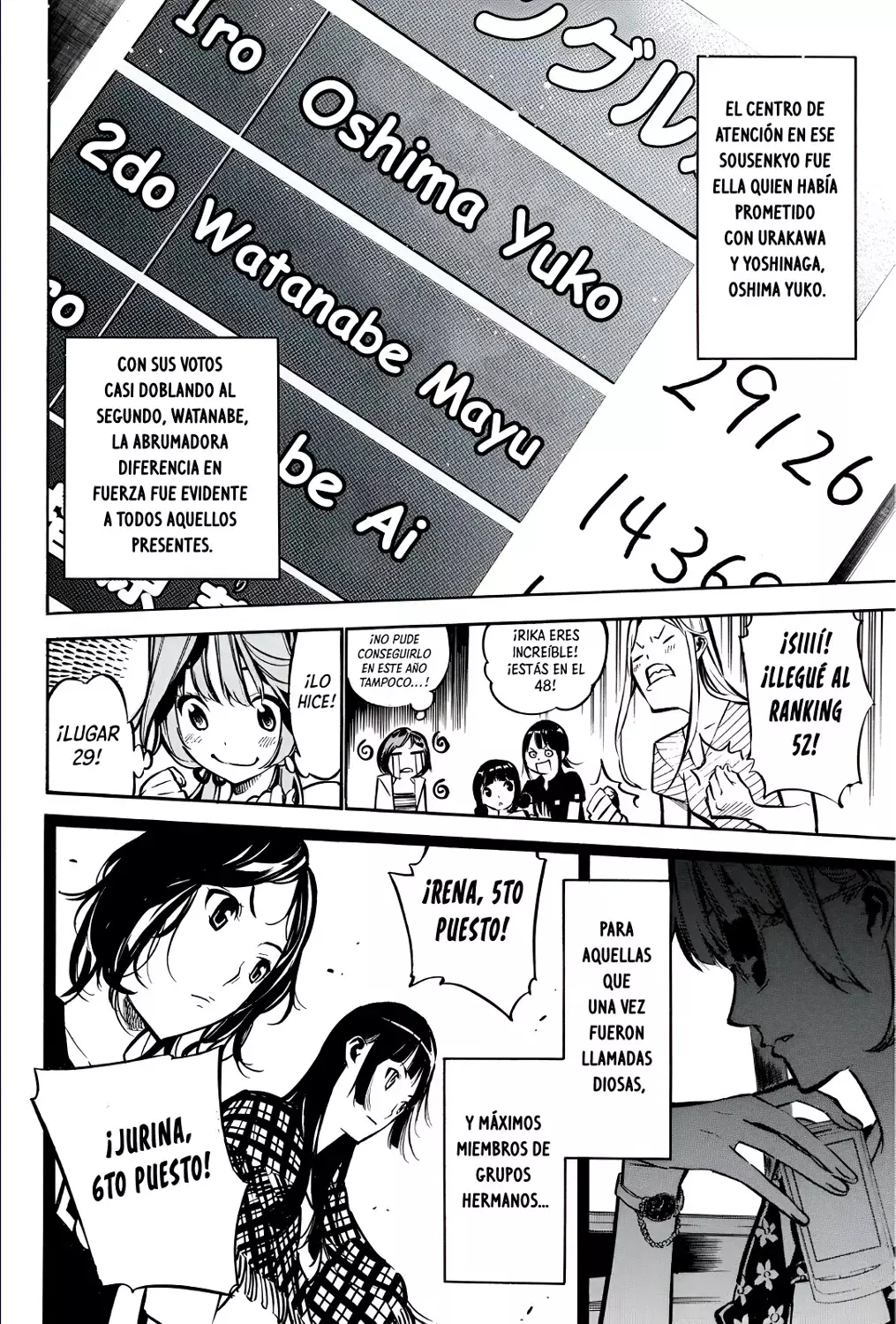 AKB49 Renai Kinshi Jourei capítulo 192 página 14