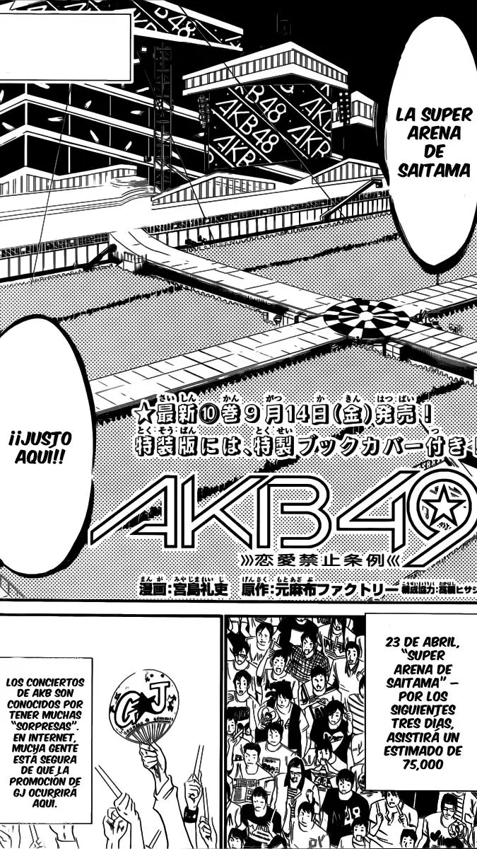 AKB49 Renai Kinshi Jourei capítulo 99 página 4