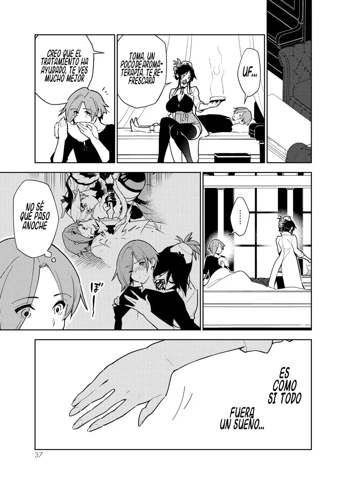 Ake No Joi to Yoi No Majo capítulo 1 página 37