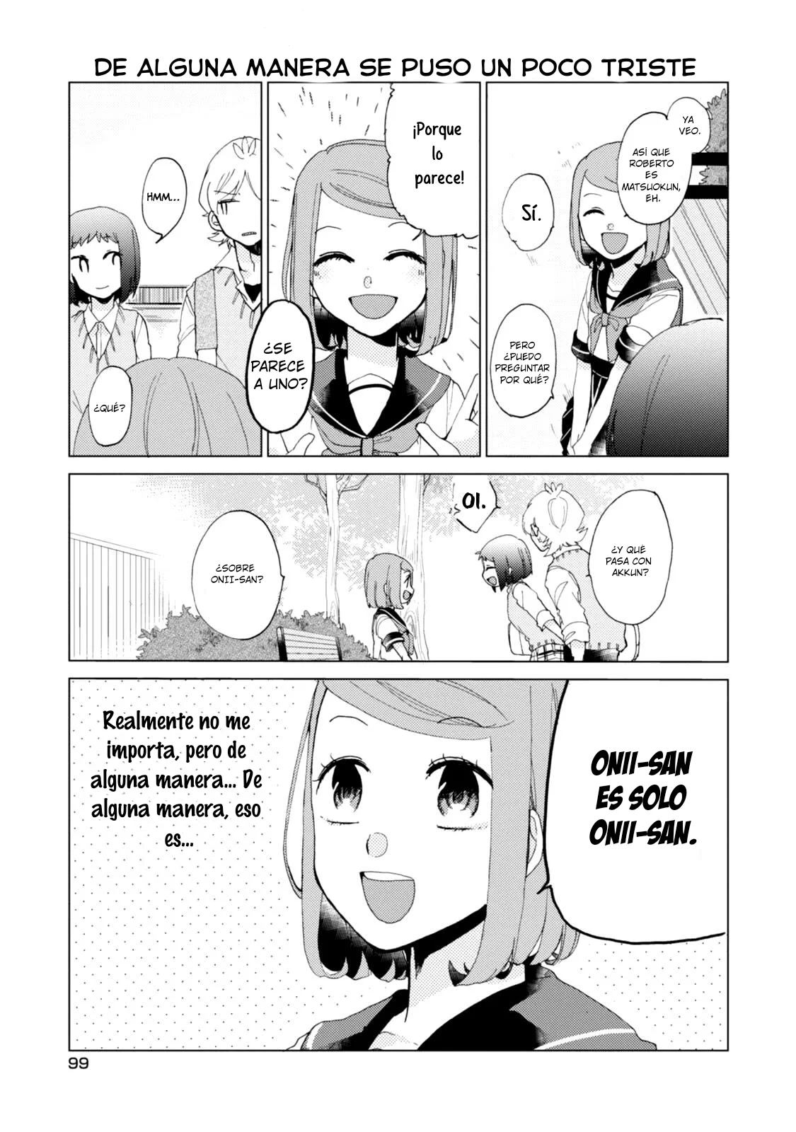 Akkun to Kanojo capítulo 36 página 8