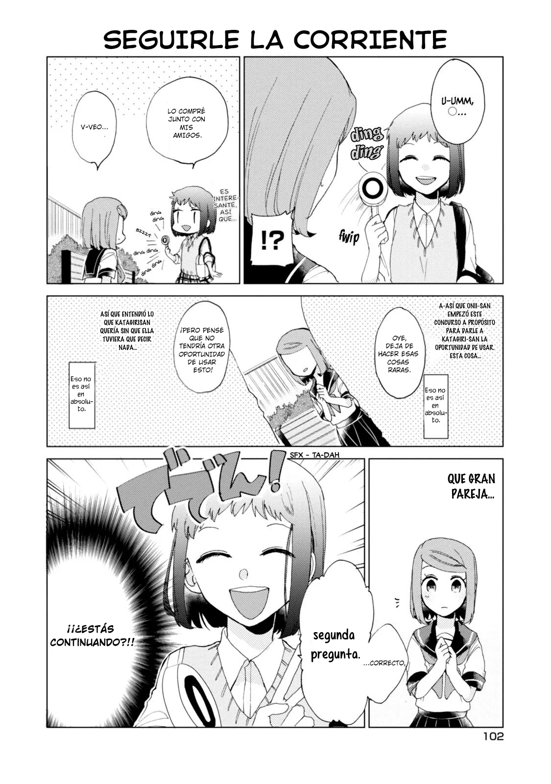 Akkun to Kanojo capítulo 36 página 11