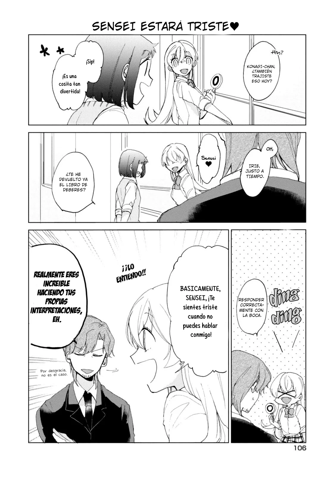 Akkun to Kanojo capítulo 36 página 15