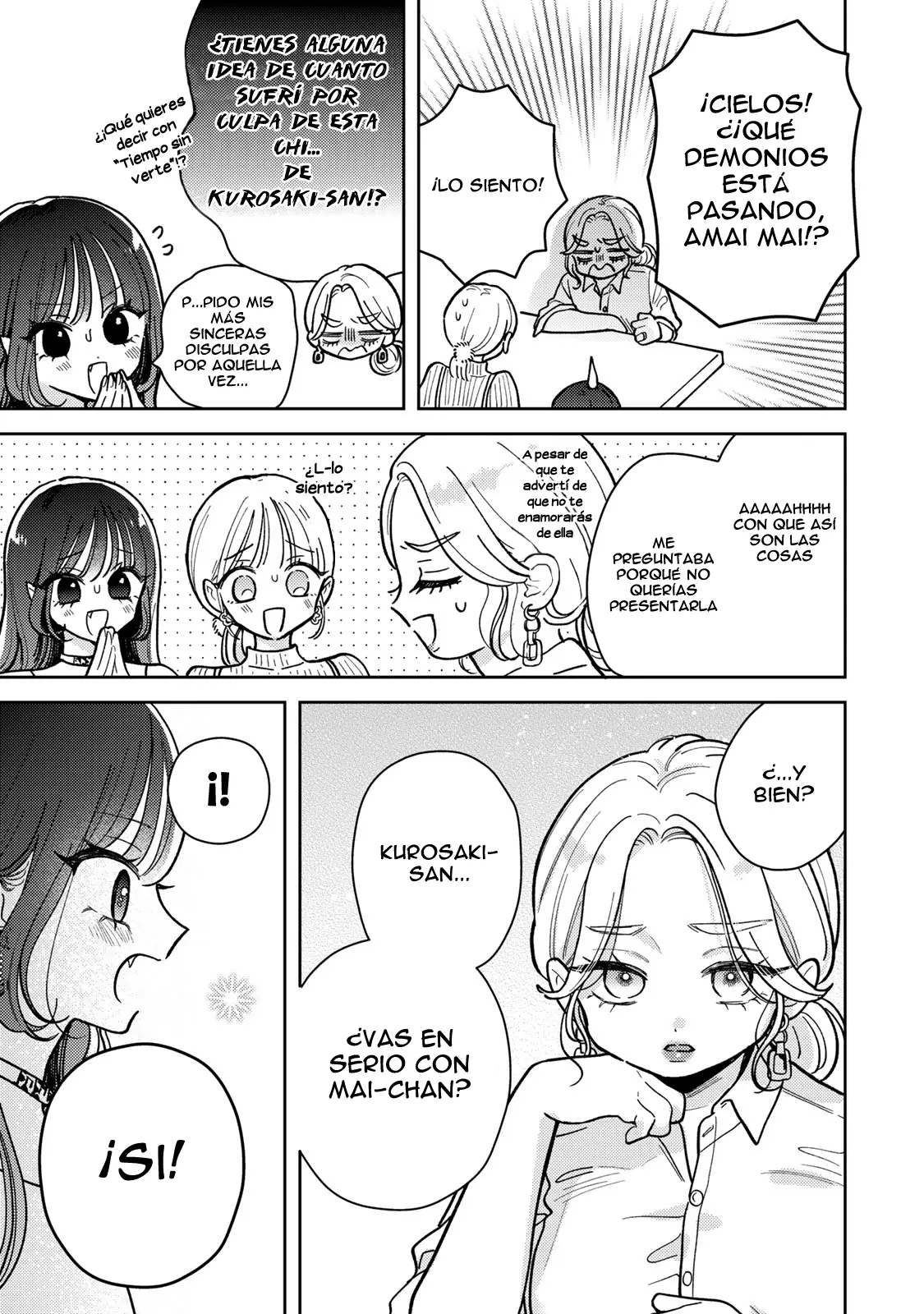 Akumade Amai Watashi no Kanojo capítulo 14 página 8