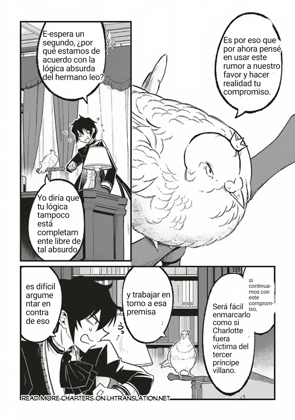 akuyaku ouji no eiyuutan capítulo 1.5 página 5