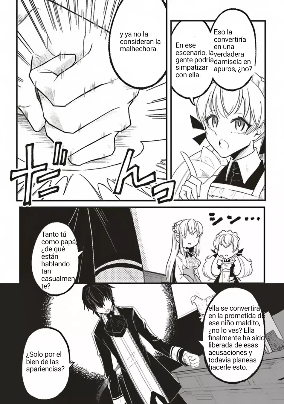 akuyaku ouji no eiyuutan capítulo 1.5 página 6
