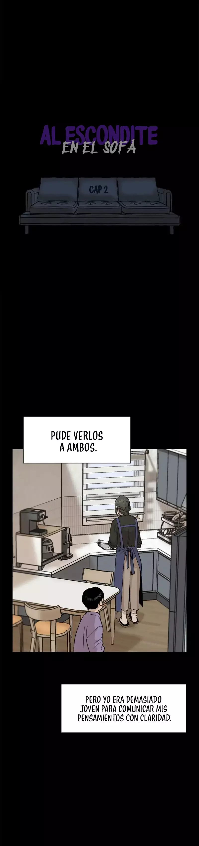 Al escondite en el sofá capítulo 2 página 4