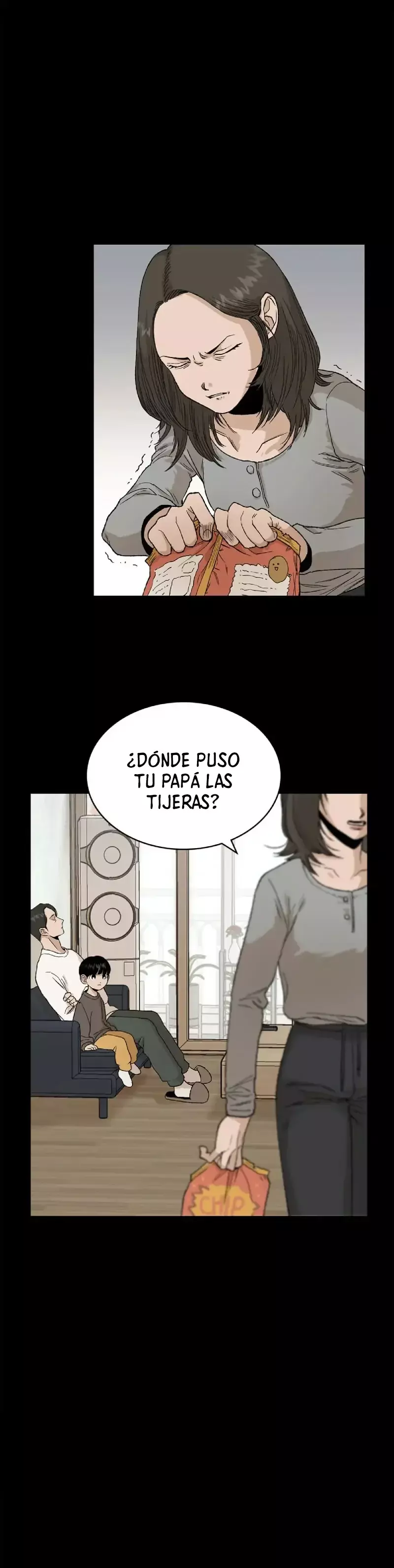 Al escondite en el sofá capítulo 2 página 9