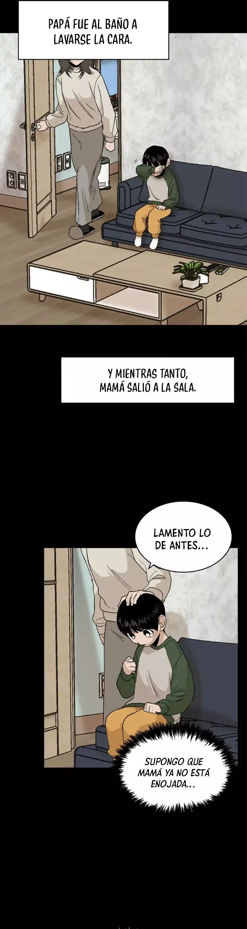 Al escondite en el sofá capítulo 3 página 13