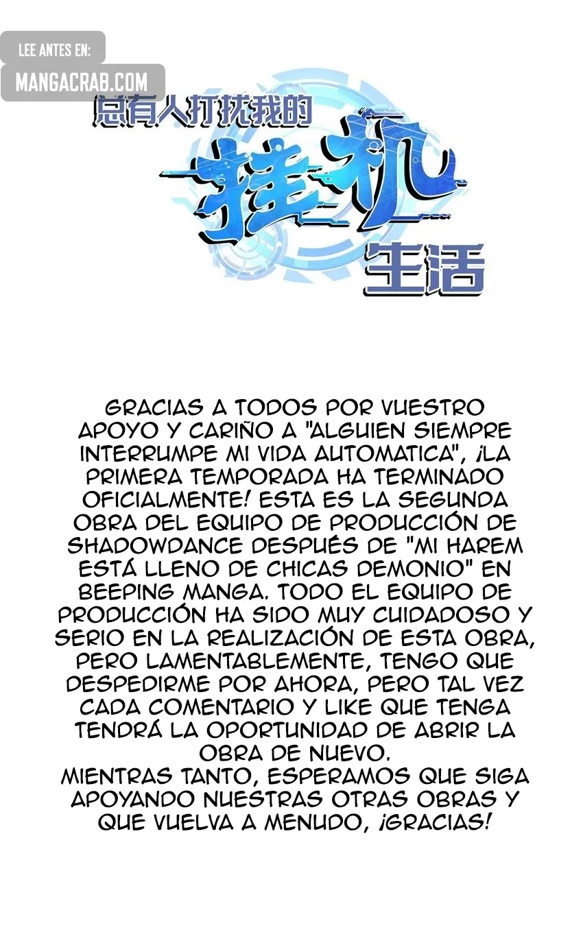 Alguien siempre interrumpe mi vida automática capítulo 30 página 46