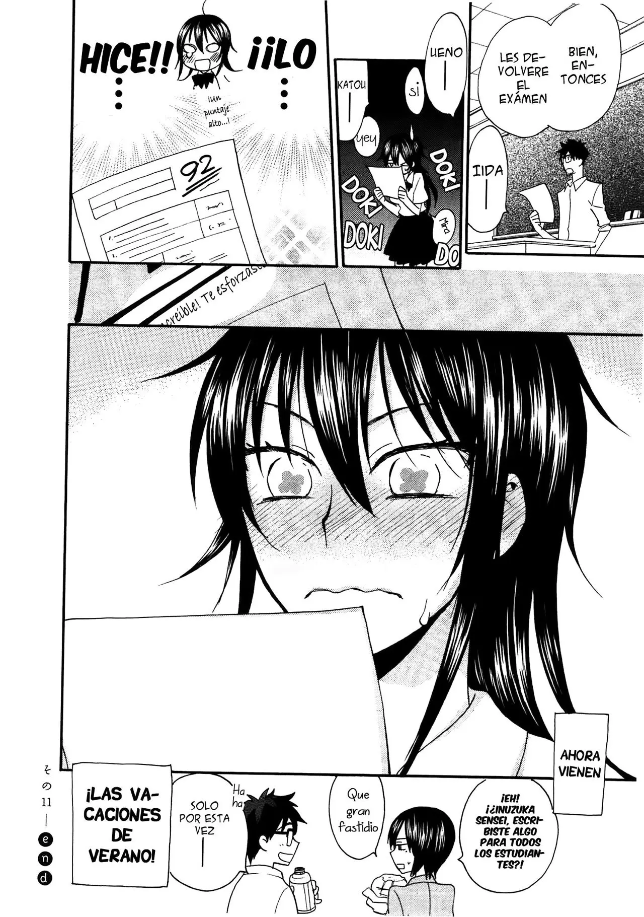 Amaama to Inazuma capítulo 11 página 37