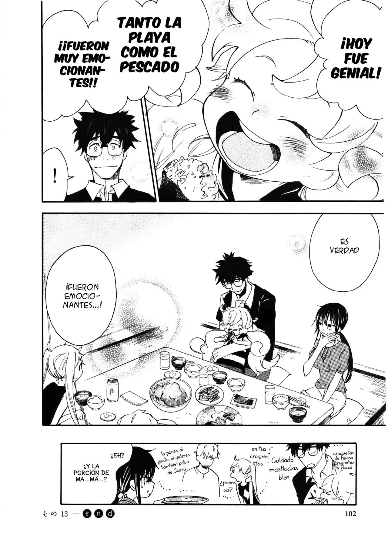Amaama to Inazuma capítulo 13 página 33