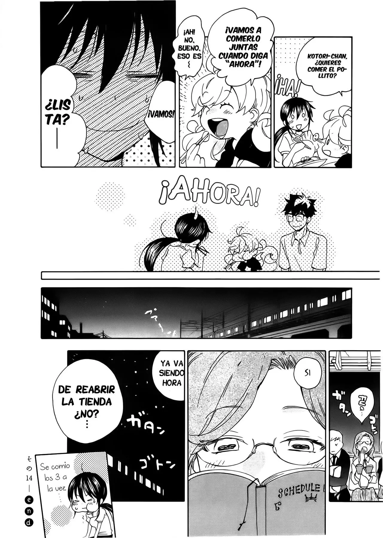 Amaama to Inazuma capítulo 14 página 33