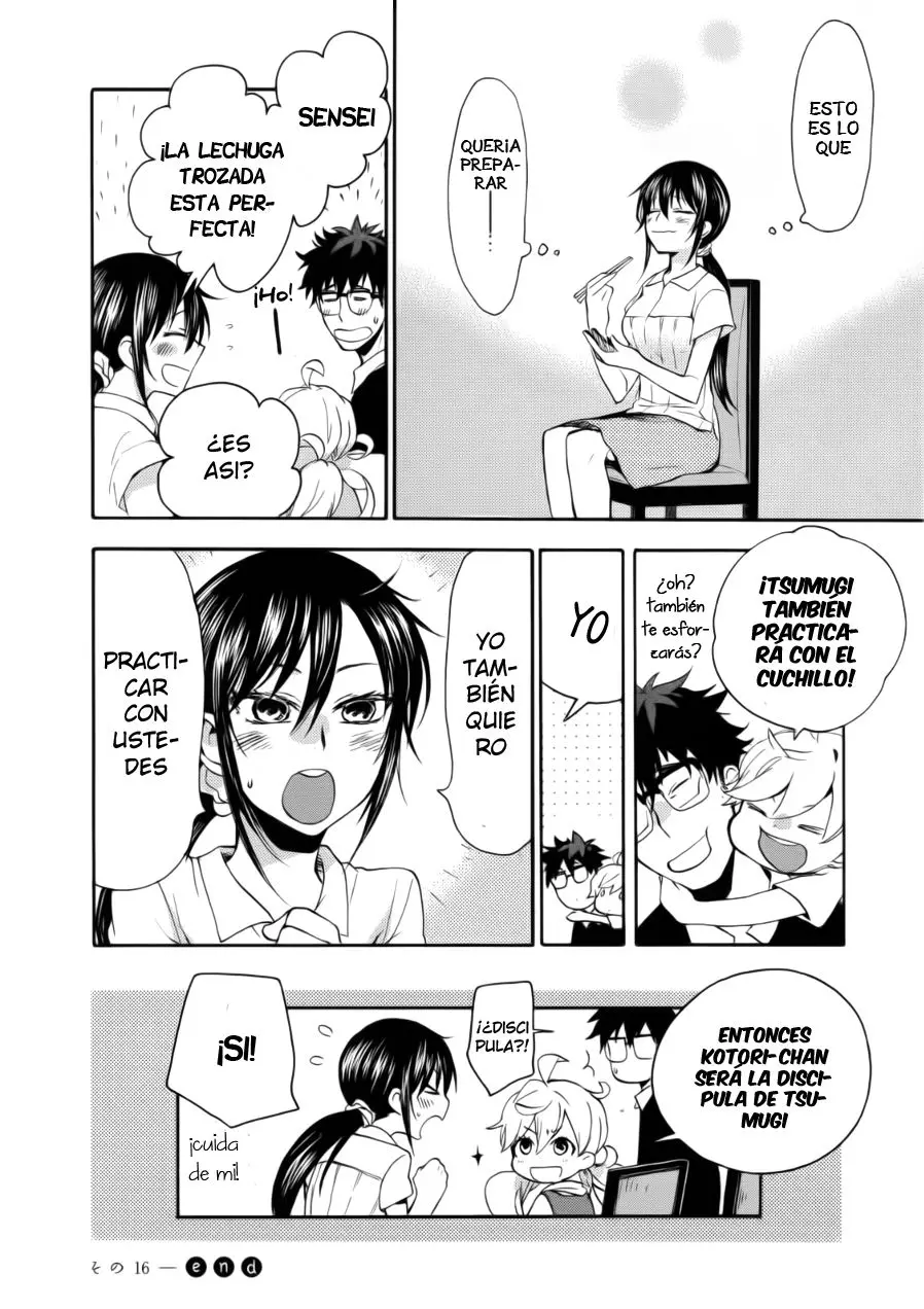 Amaama to Inazuma capítulo 16 página 37