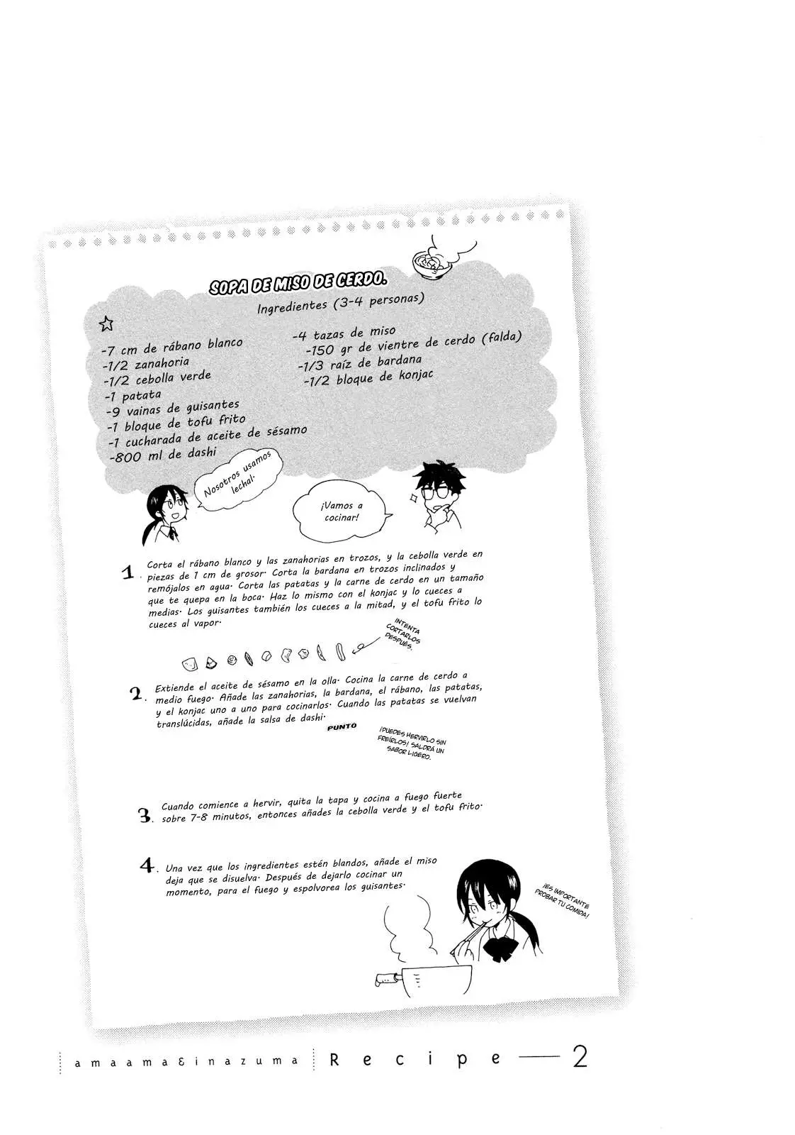 Amaama to Inazuma capítulo 2 página 37