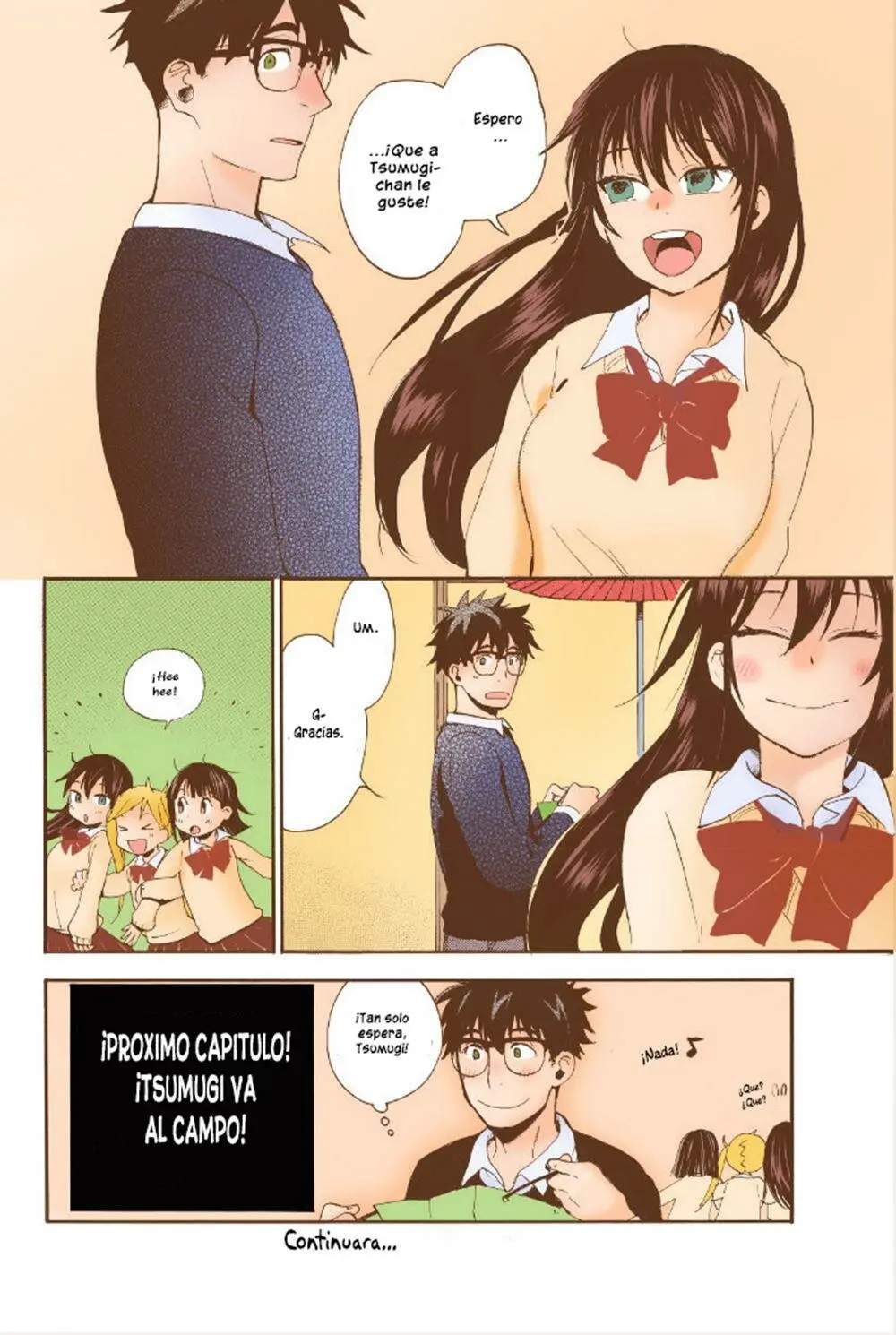 Amaama to Inazuma capítulo 29 página 34