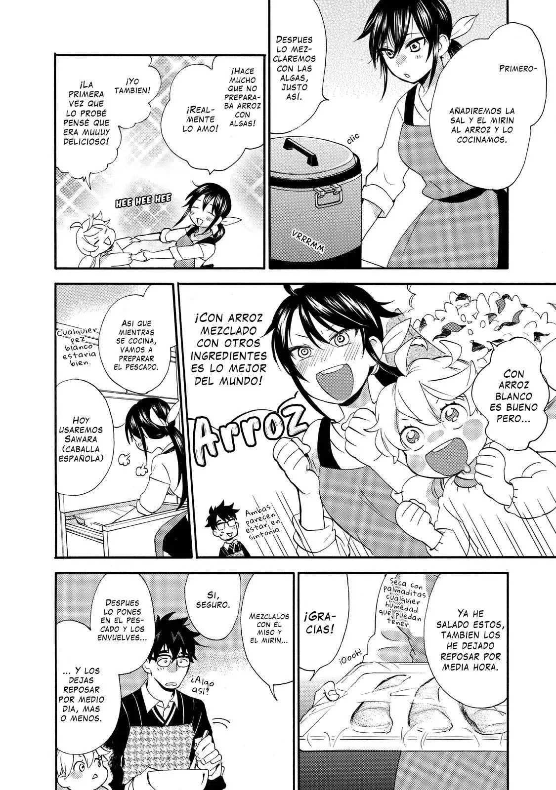 Amaama to Inazuma capítulo 35 página 23