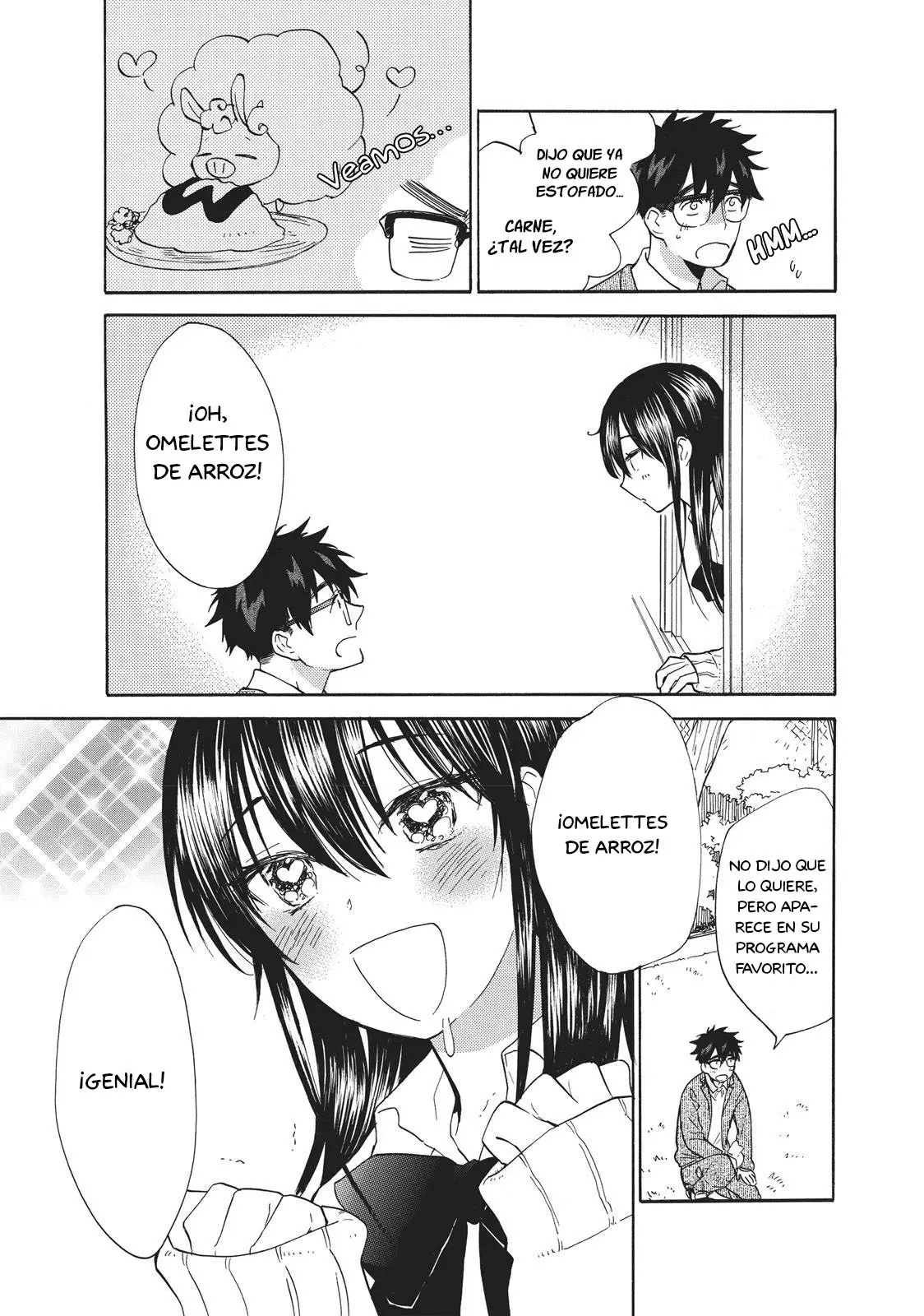 Amaama to Inazuma capítulo 50 página 17
