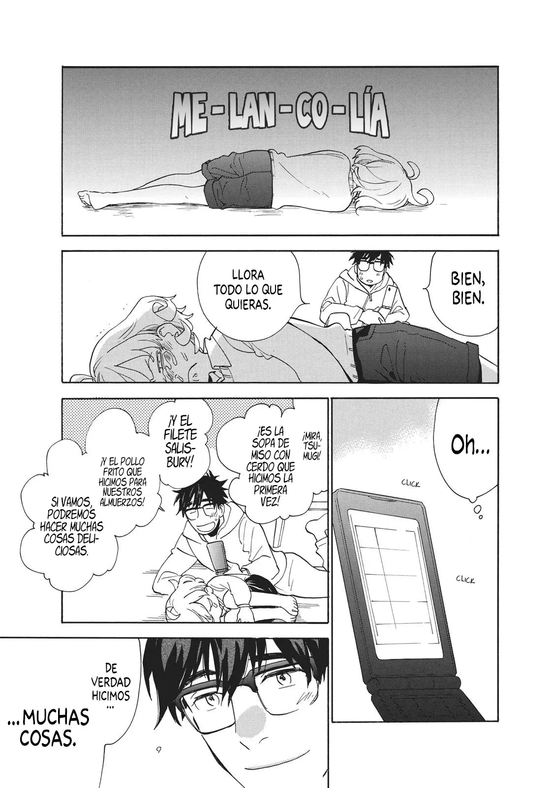 Amaama to Inazuma capítulo 54 página 9