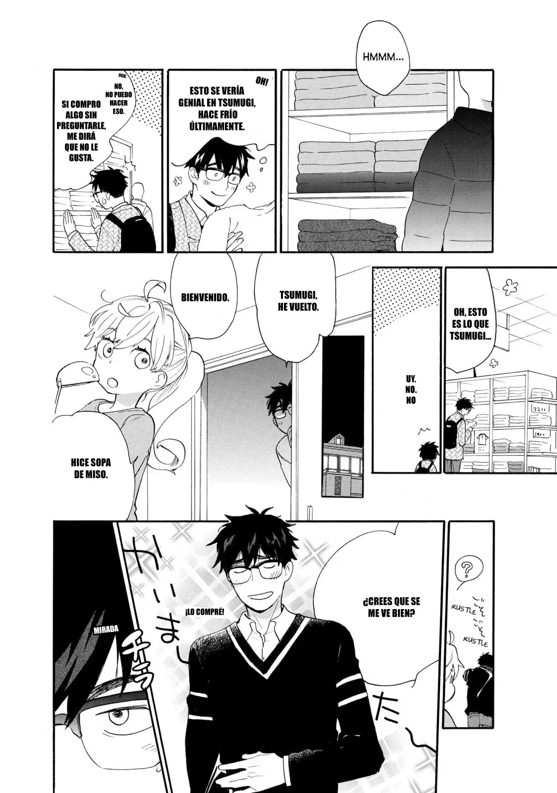 Amaama to Inazuma capítulo 56.7 página 8