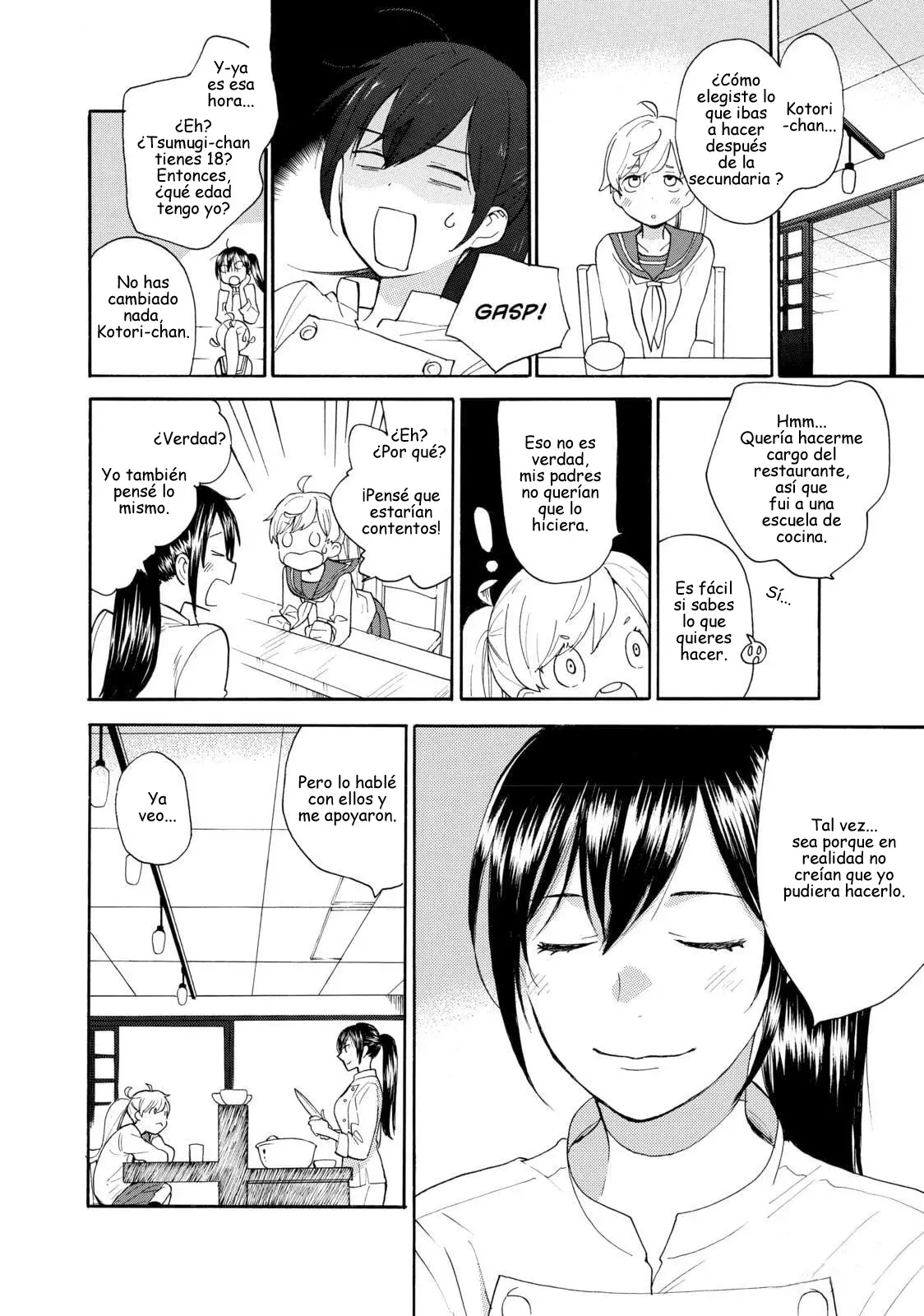Amaama to Inazuma capítulo 56.8 página 10