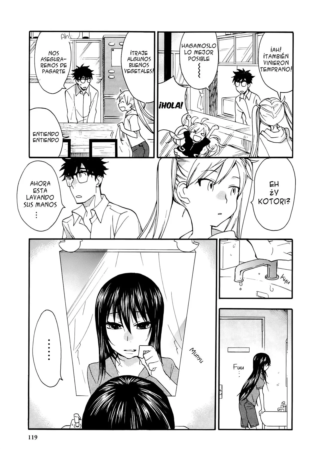 Amaama to Inazuma capítulo 9 página 16