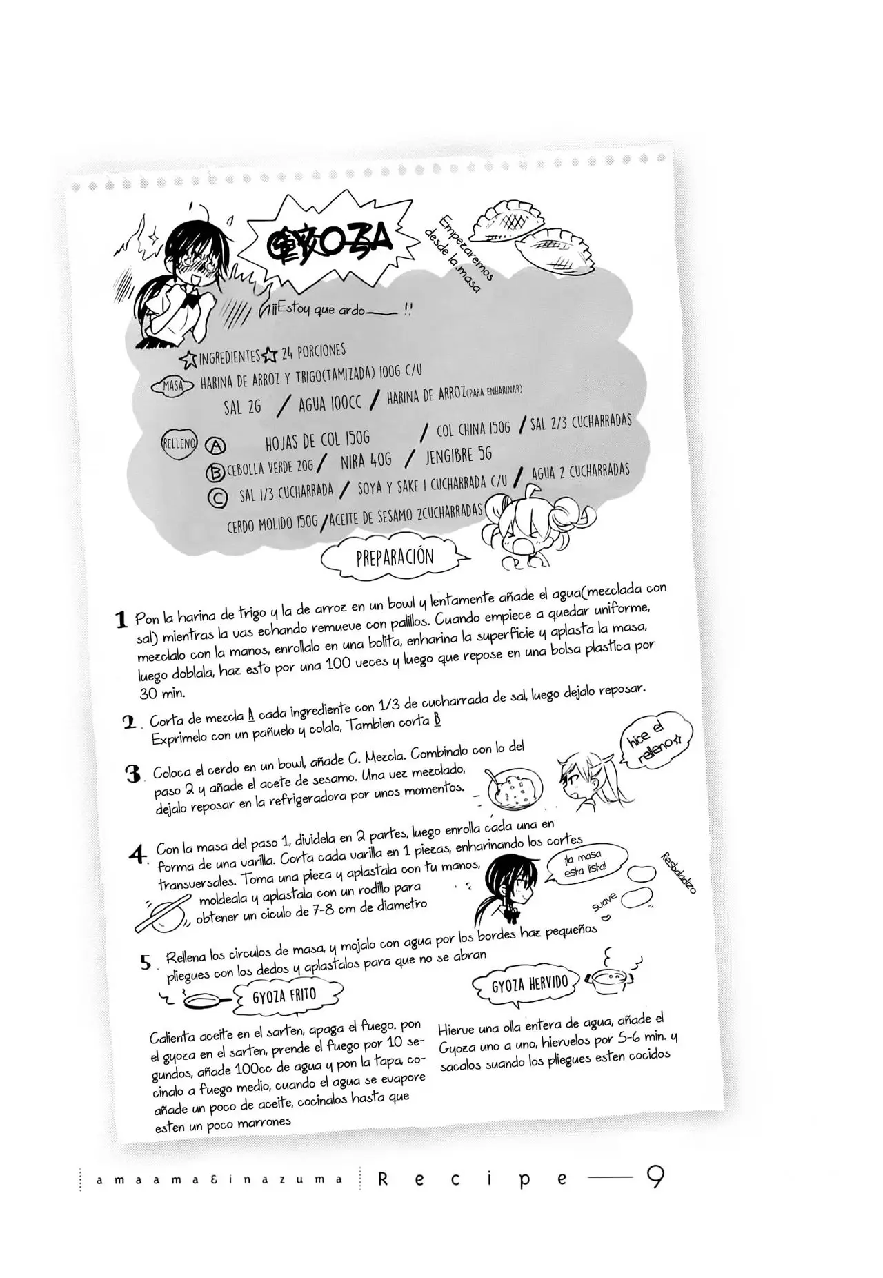 Amaama to Inazuma capítulo 9 página 36