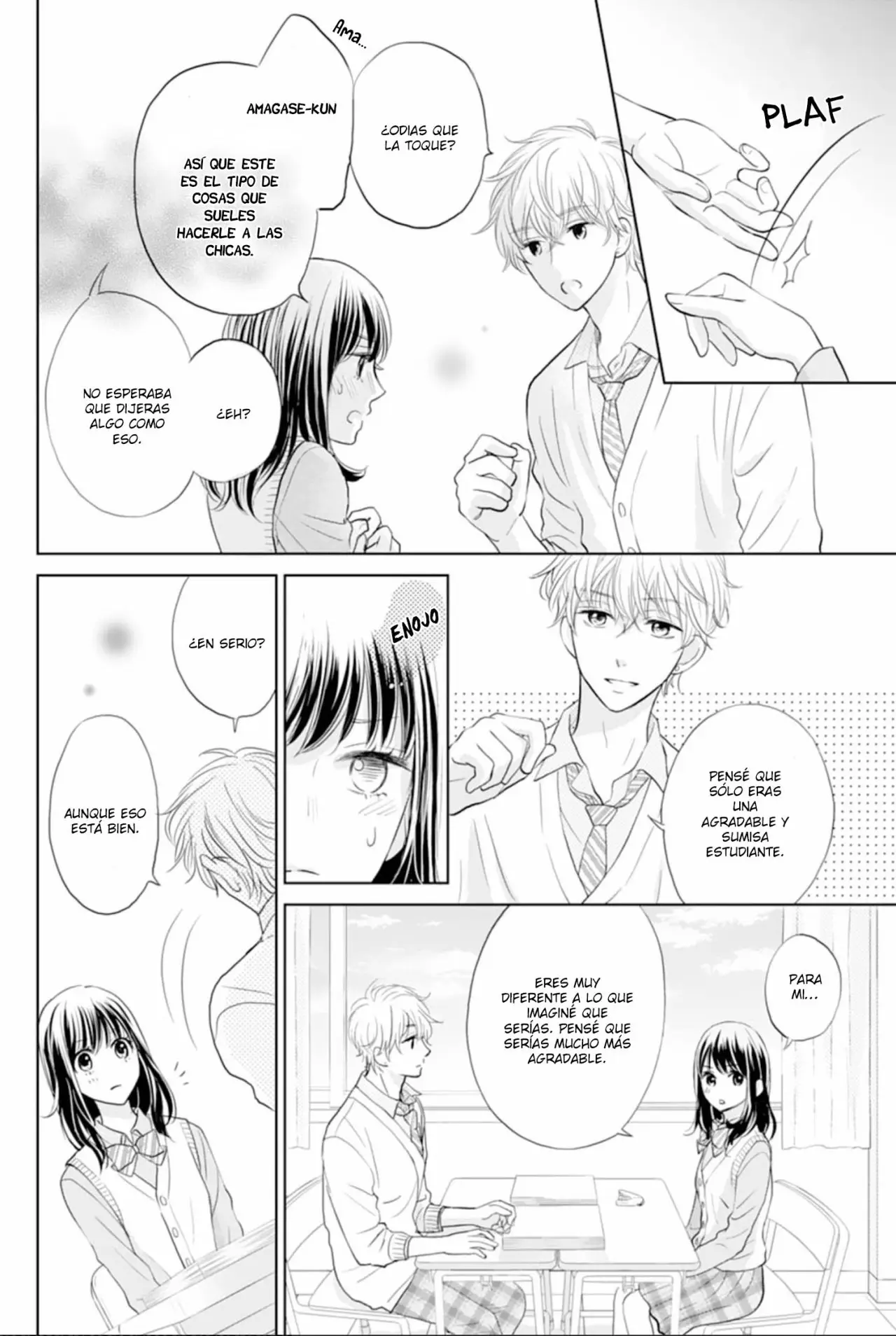 Amagase-kun wa amayakashite kurenai capítulo 1 página 21
