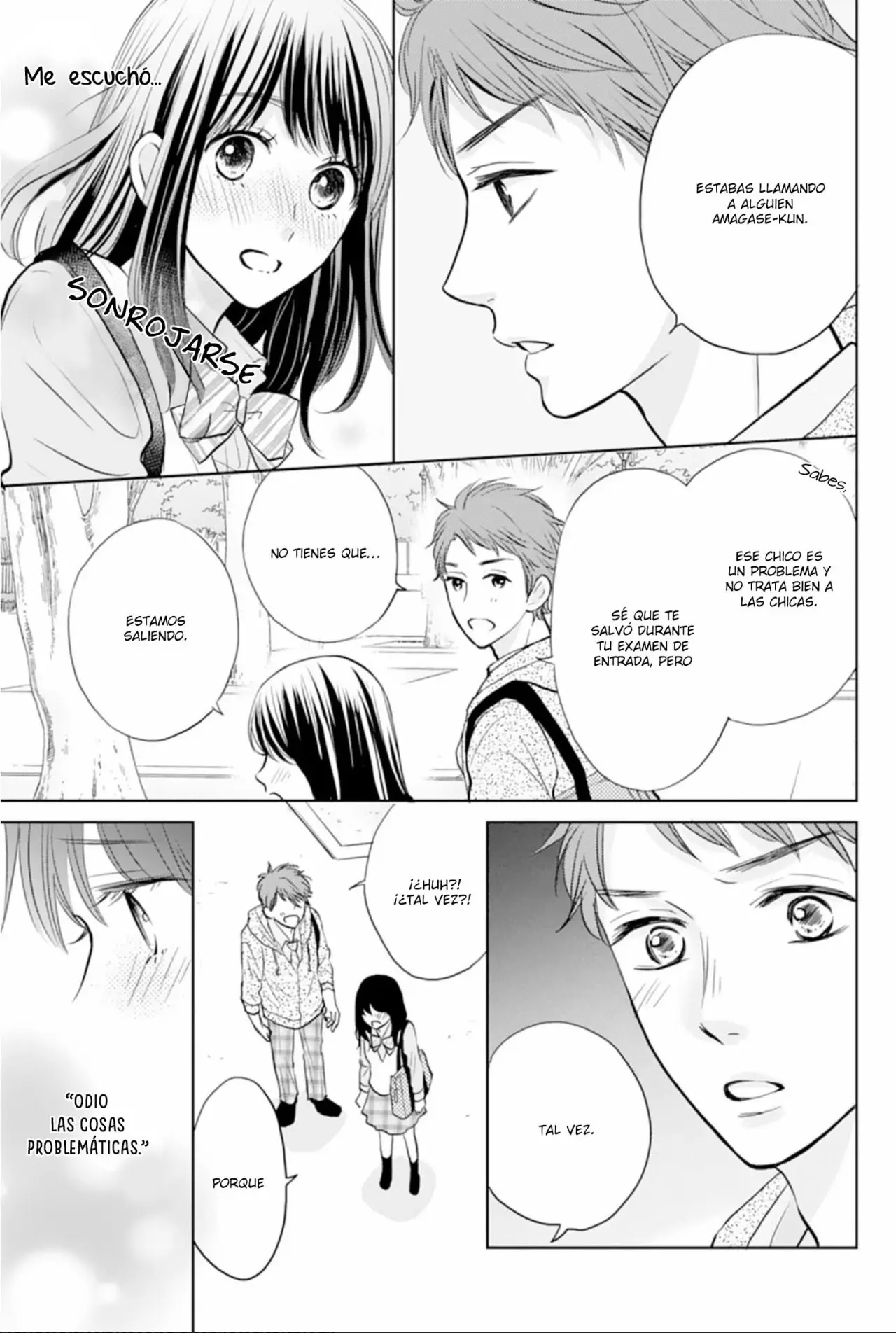 Amagase-kun wa amayakashite kurenai capítulo 2 página 9