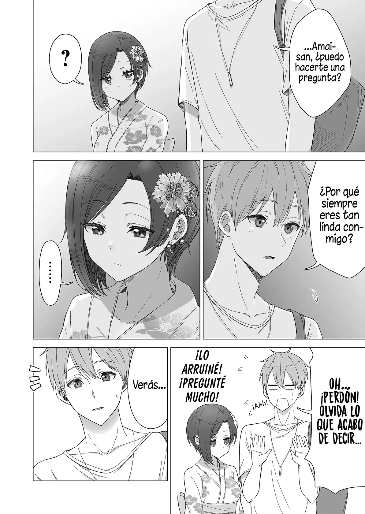 Amai-san wa Tsumetakute Amai capítulo 10 página 7